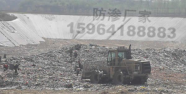 防渗土工布在垃圾填埋 场中的应用
